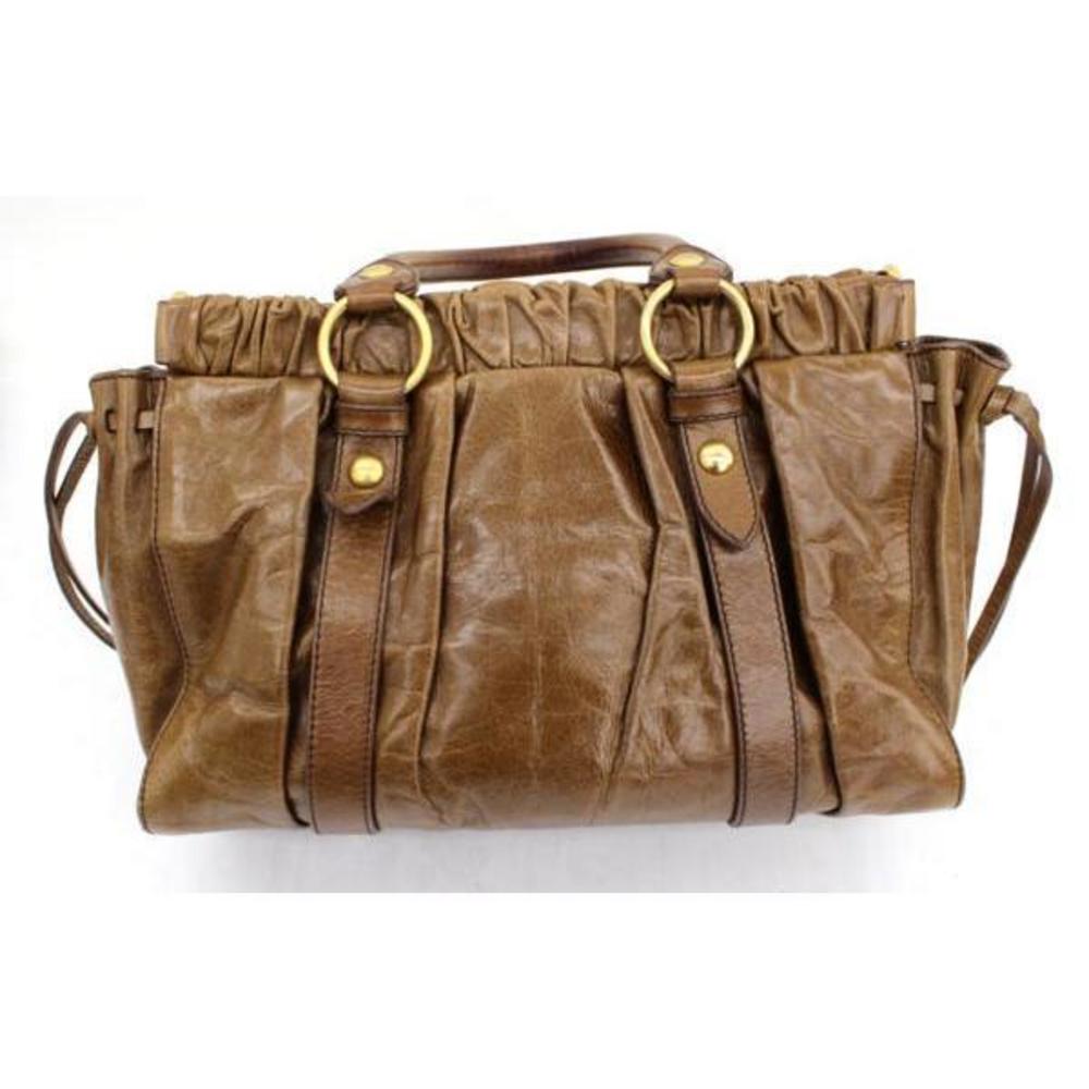 Miu Miu 2way Shoulder Bag Brown - image 2